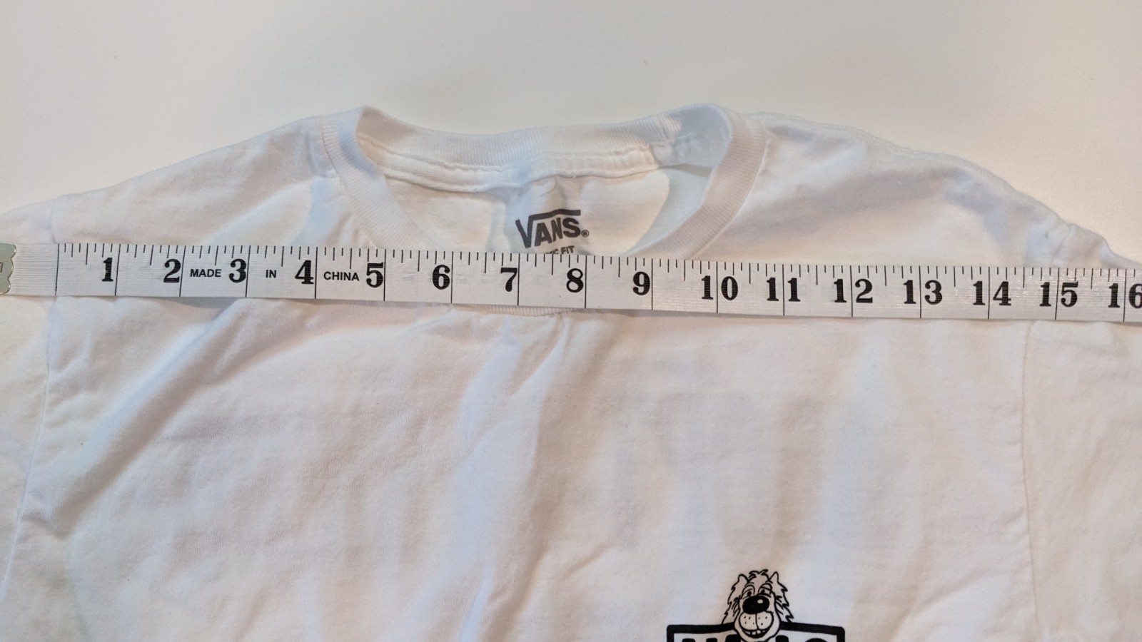 Vans "Adopt-a-Friend" Unique Animal Shelter T-shirt Adult Small 100% Cotton NWOT gallery
