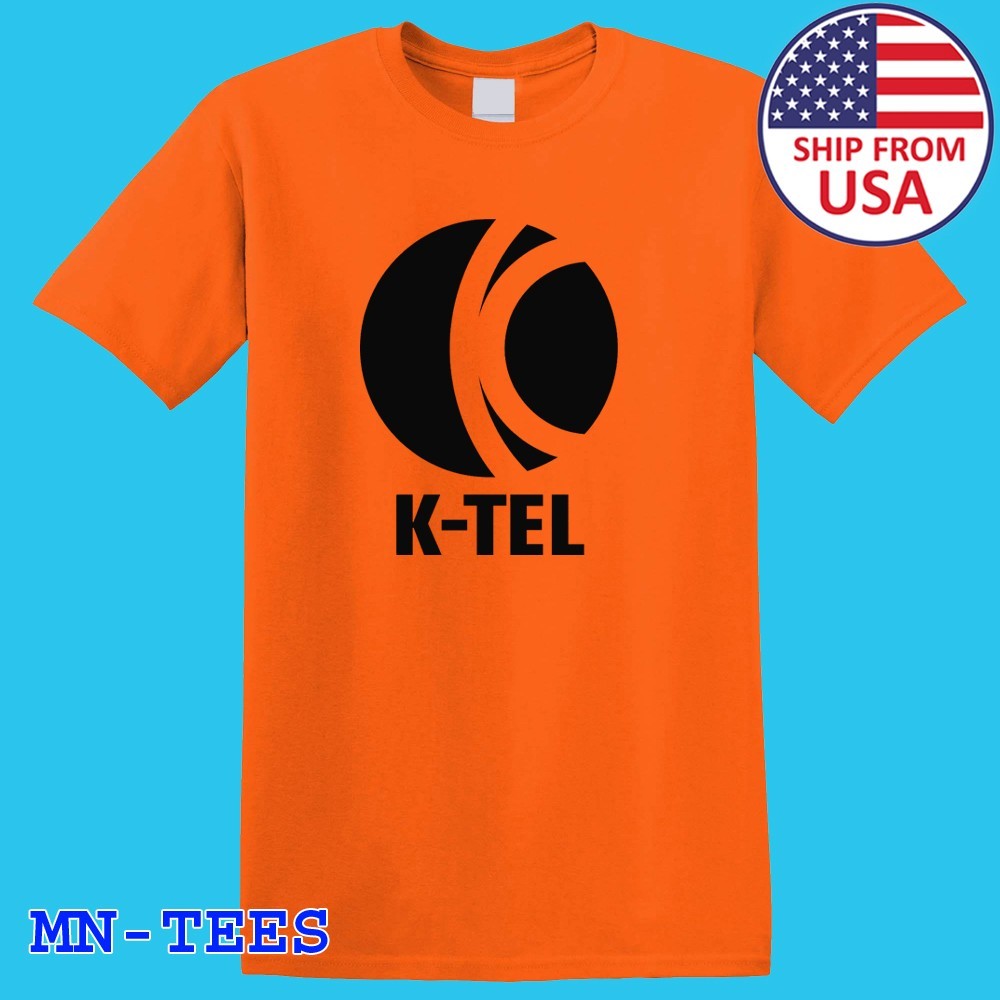 K Tel Records Orange Size S-5XL