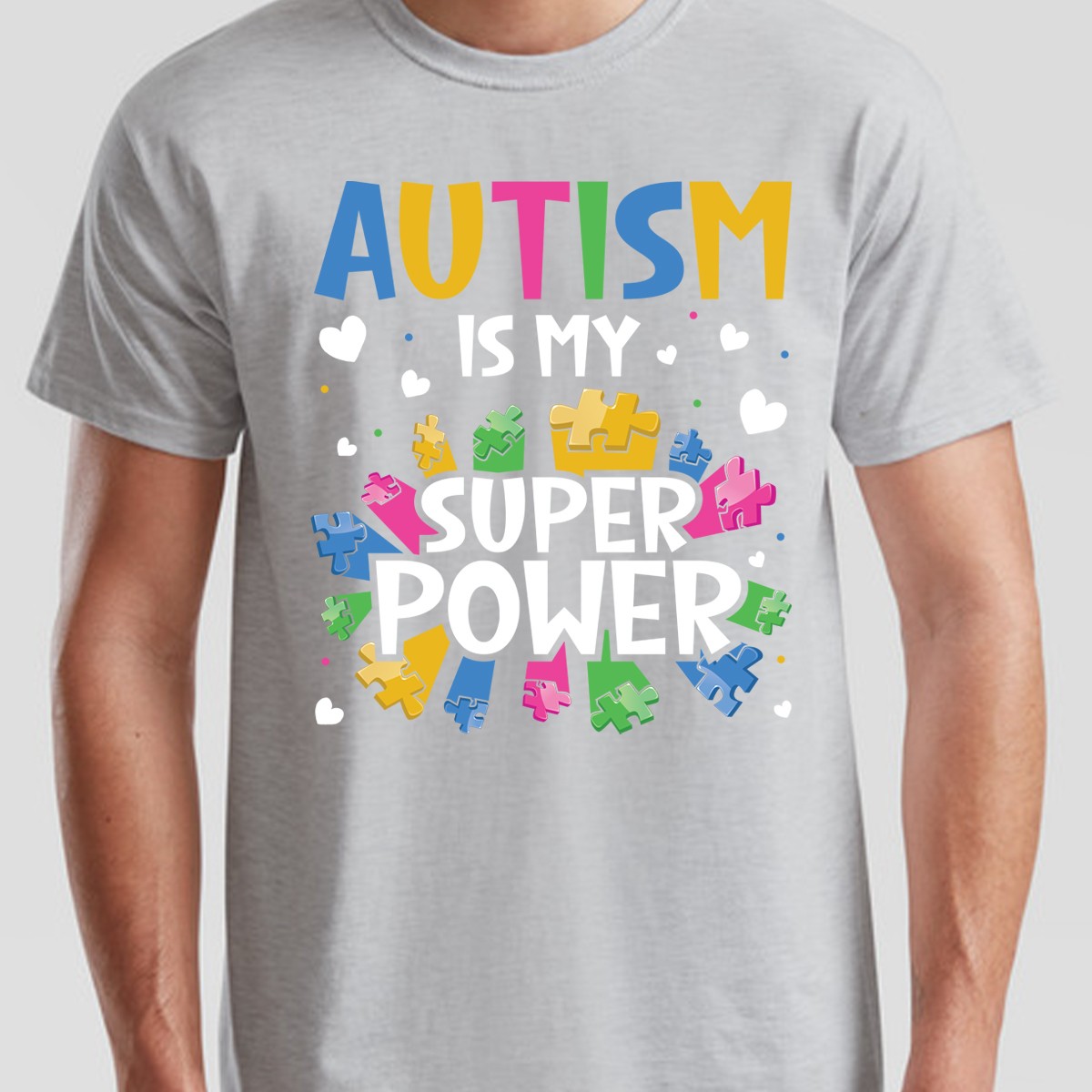 Autism Is My Superpower Autistic Unisex Tshirt gallery