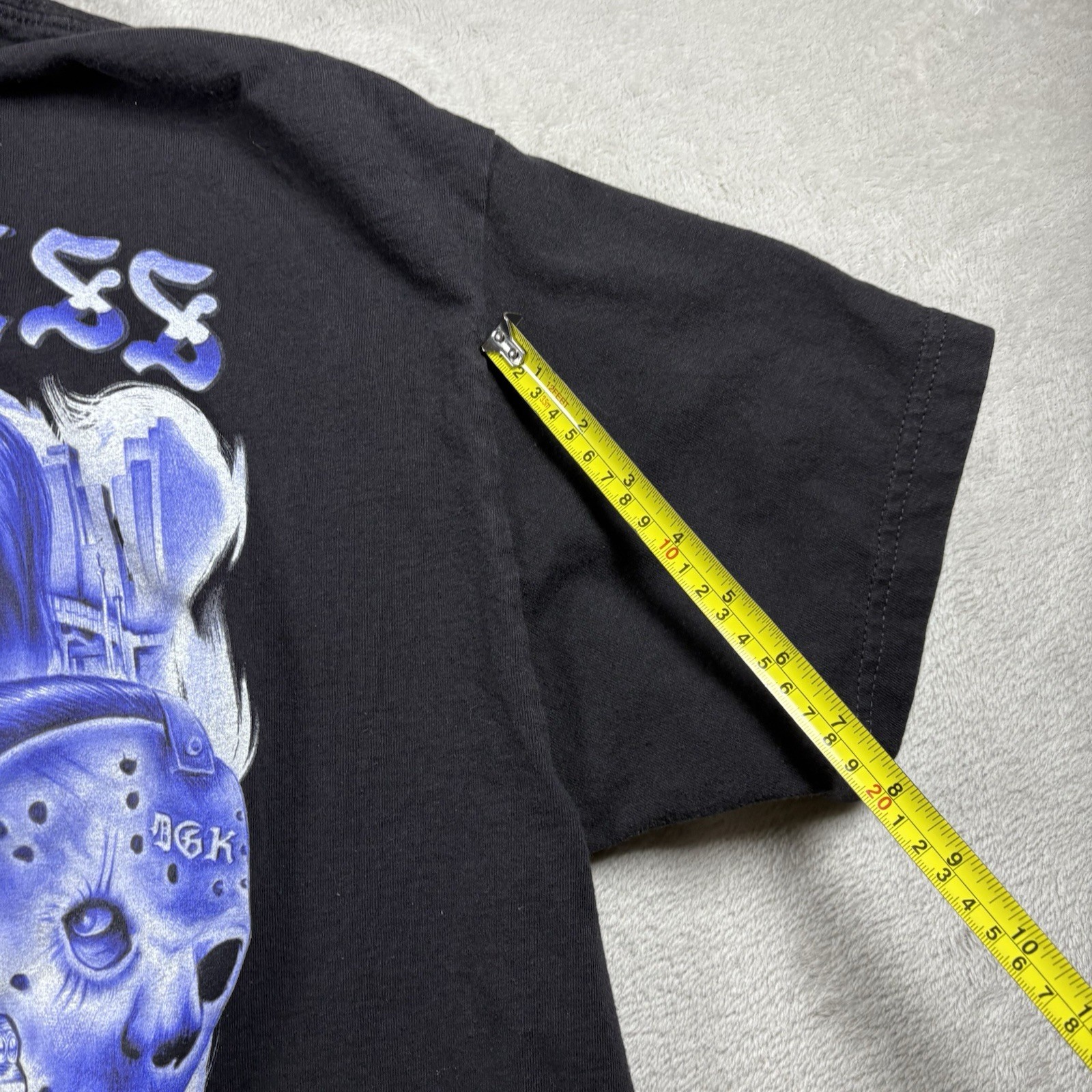 DGK Vida Avenue Men’s Size XL Black Grunge T-shirt Skate Tattoo Y2K #1828 gallery