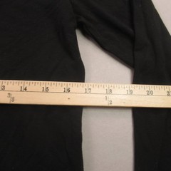 32 Degrees Shirt Mens Small Long Sleeve Lightweight Workout Crew Neck Black
