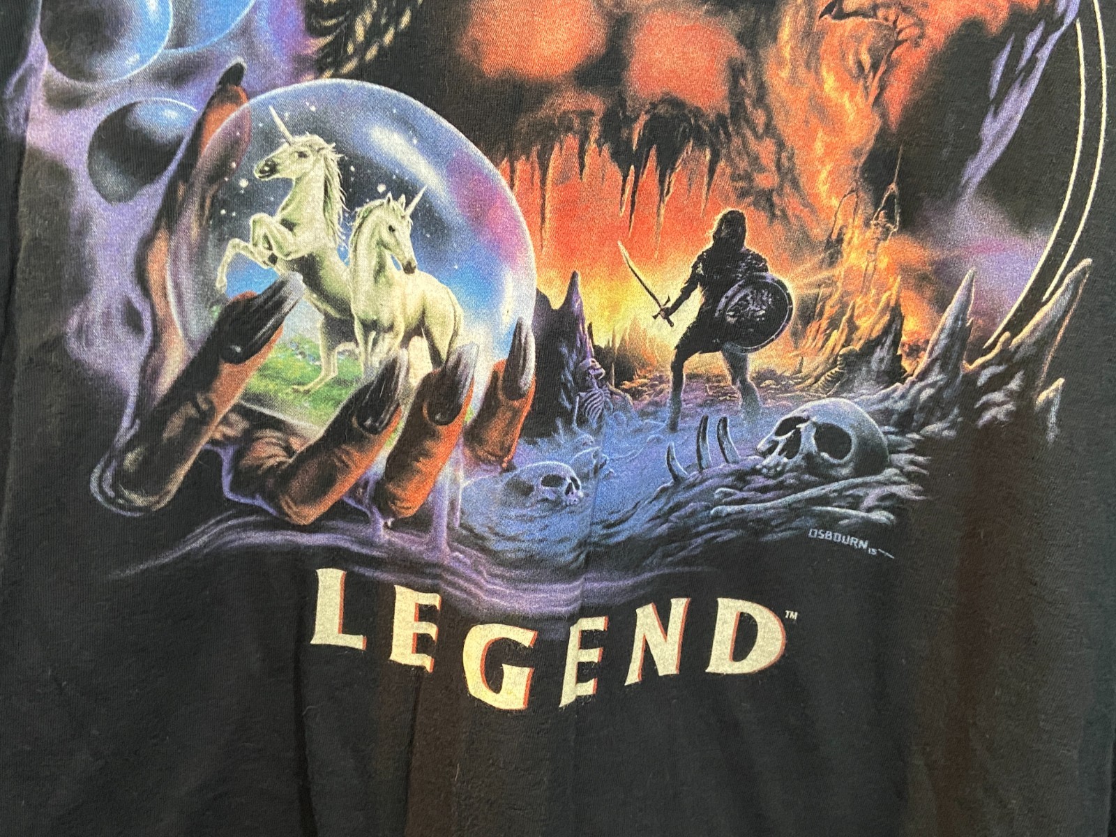 Fright Rags Legend Version 1 Ridley Scott Cruise Curry 80’s Black Medium T-Shirt gallery