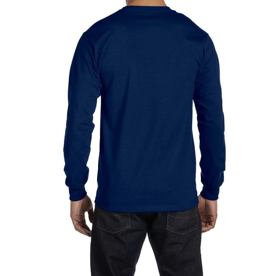 4 Gidan Navy Blue Long Sleeve G540 Heavy Cotton 2 XL gallery