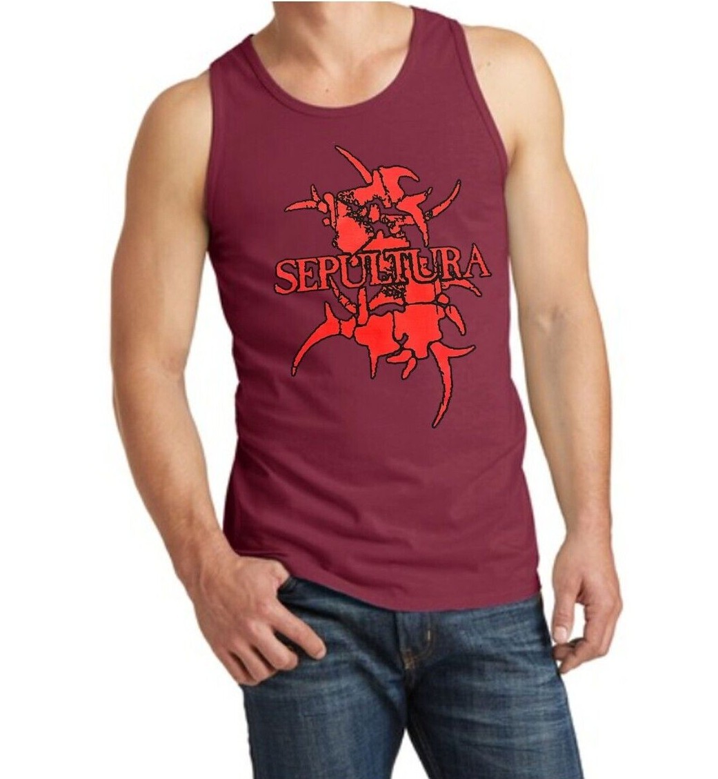 Sepultura Metal Group Men's Tank Top (Multiple Variations) gallery