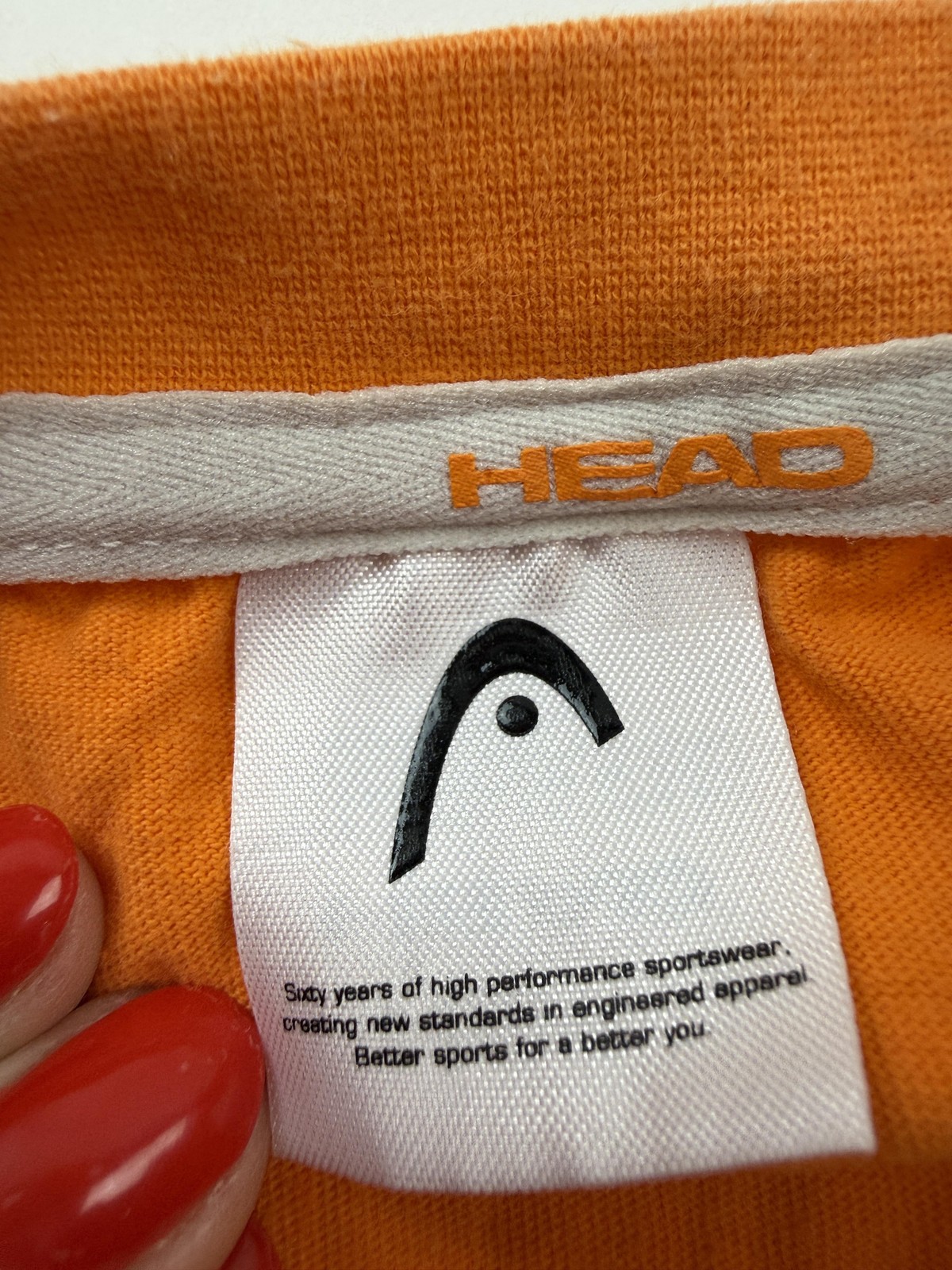 Head Shirt Mens Medium Orange Skyline Graphic Tee Scraper City Urban Tennis gallery
