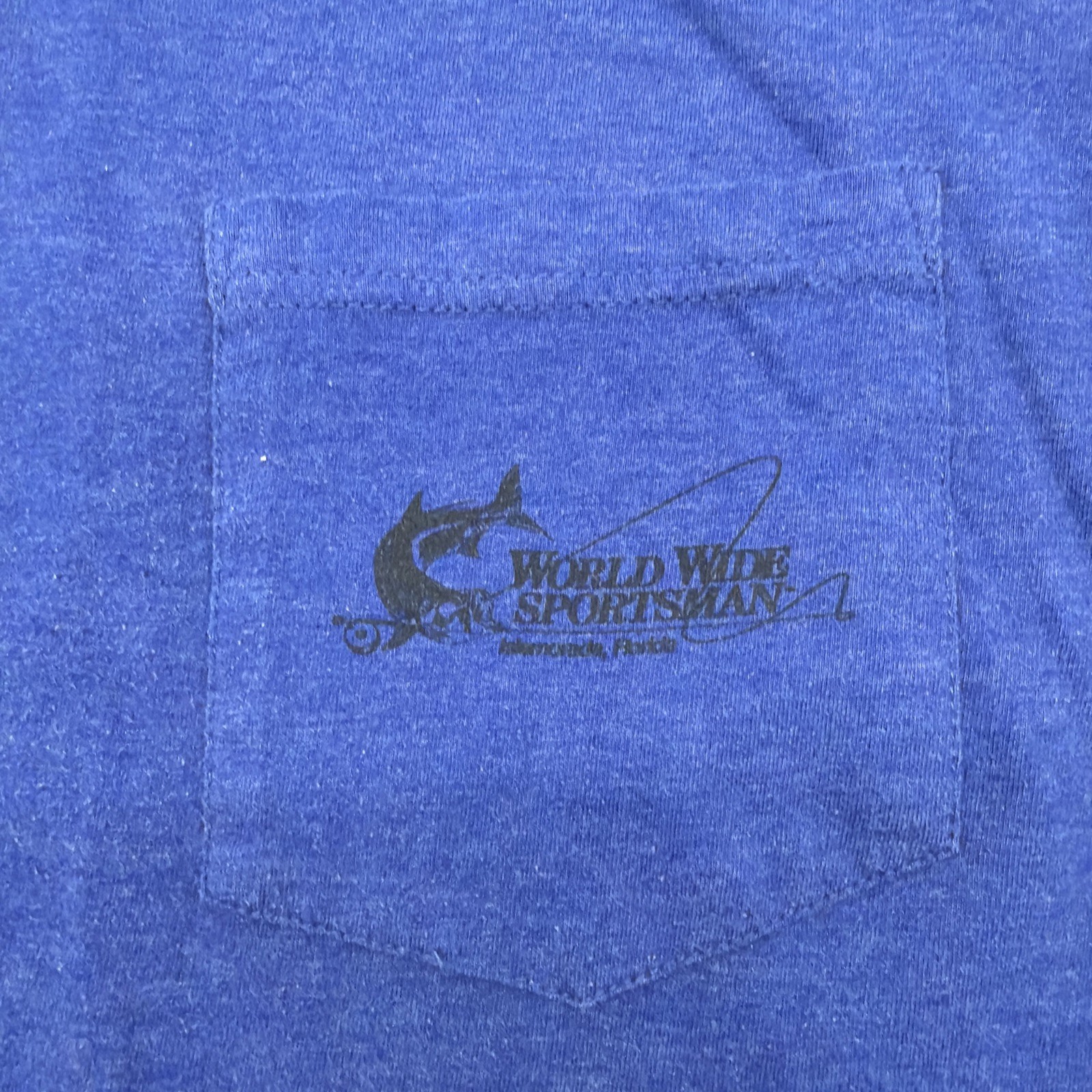 World Wide Sportsman Island Florida T-shirt Men S Blure Graphic Print Logo.46884 gallery