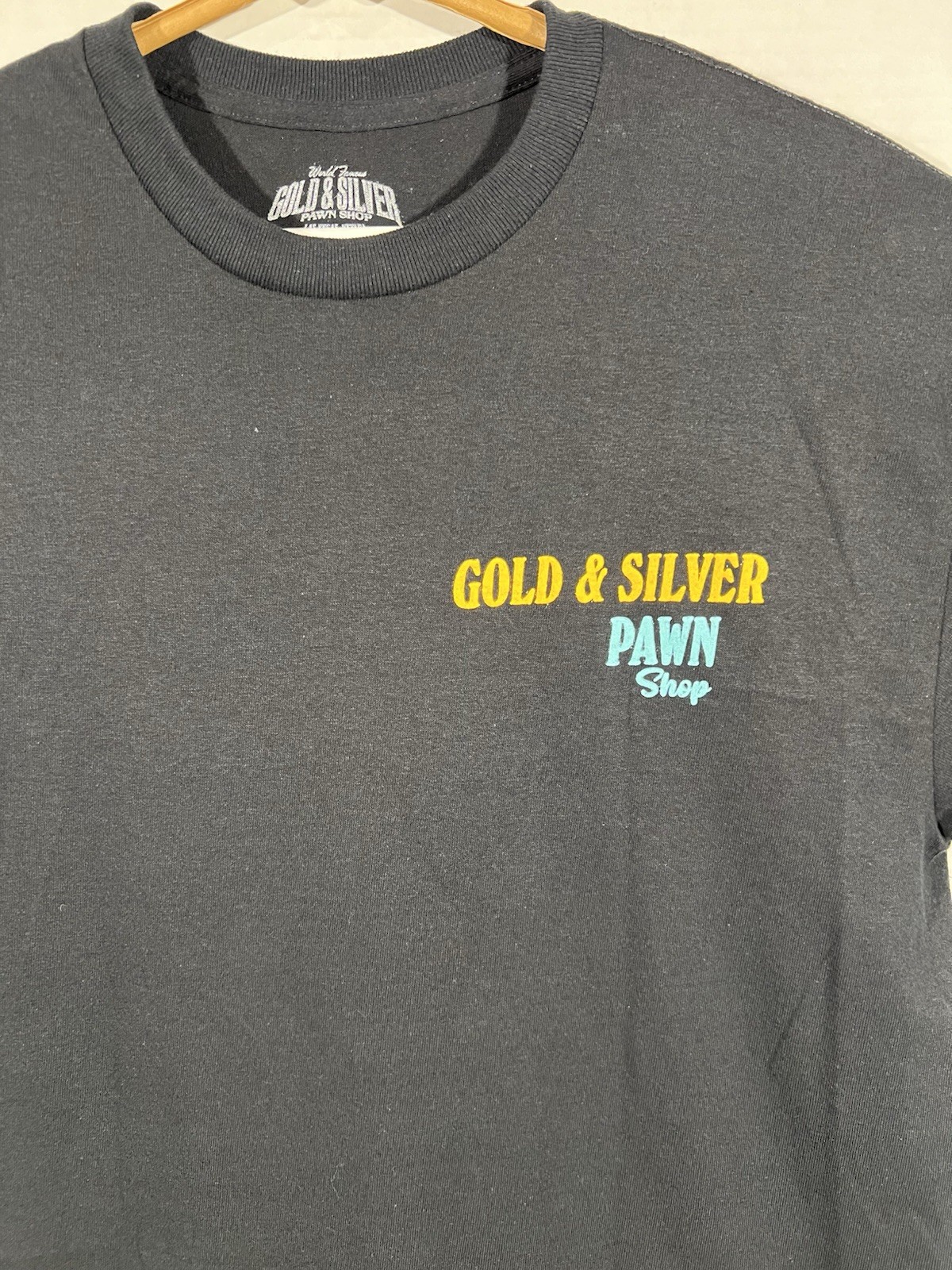 Gold And Silver Pawn Shop Las Vegas Nevada Store Front Tee Shirt Sz Medium Black gallery