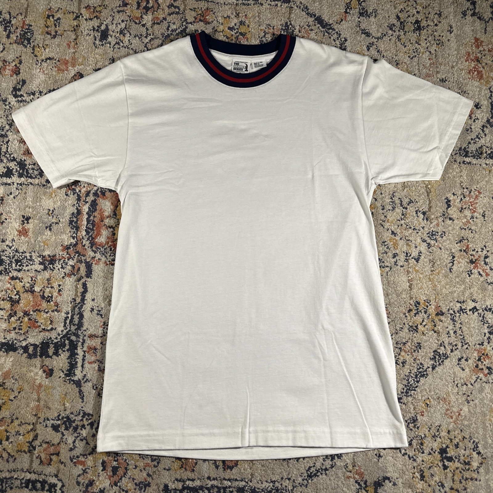 American Apparel The Hammer Series T-Shirt White Size Medium