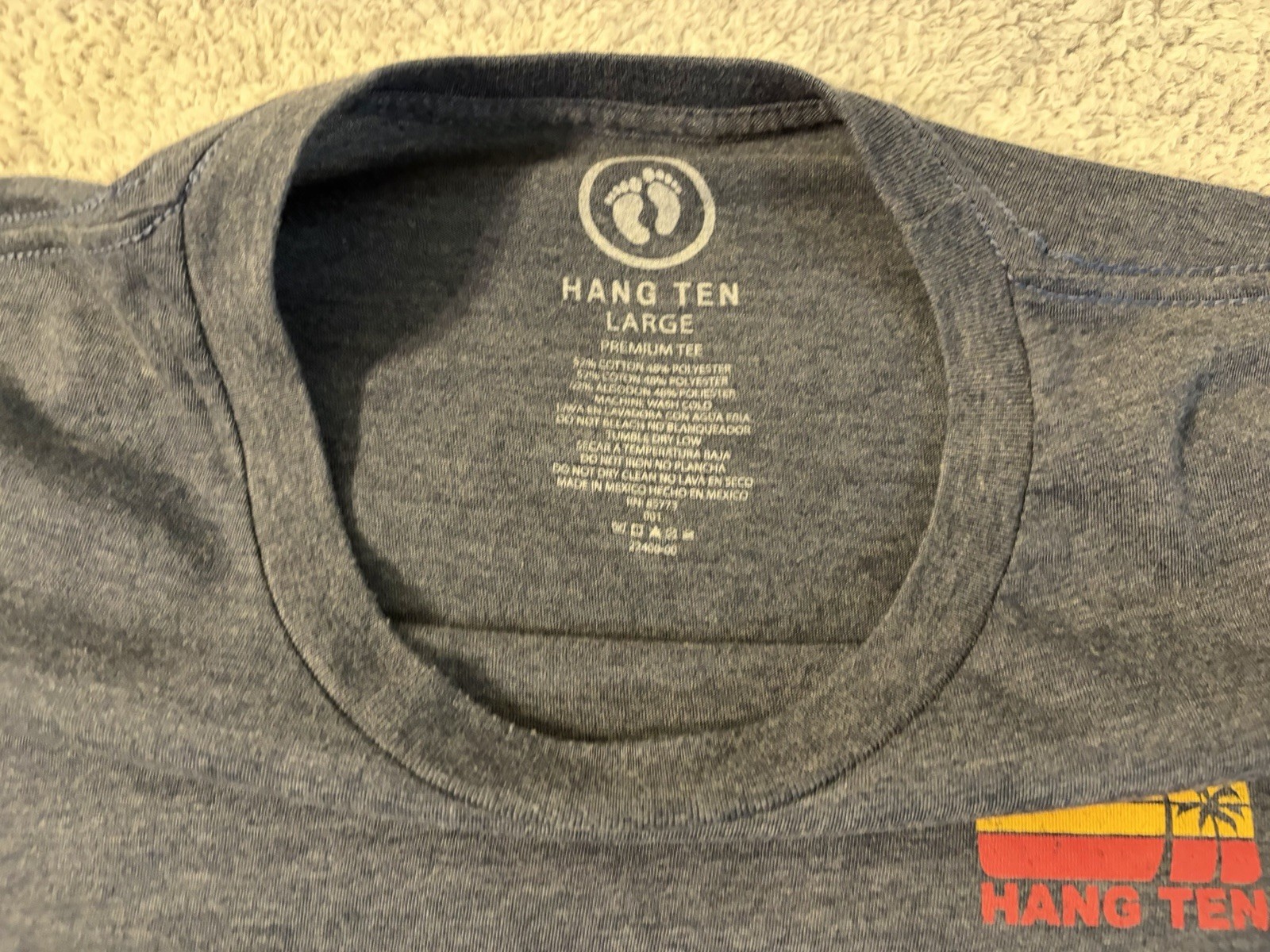 Hang Ten Large T-Shirt Hawaii Life Surfers gallery