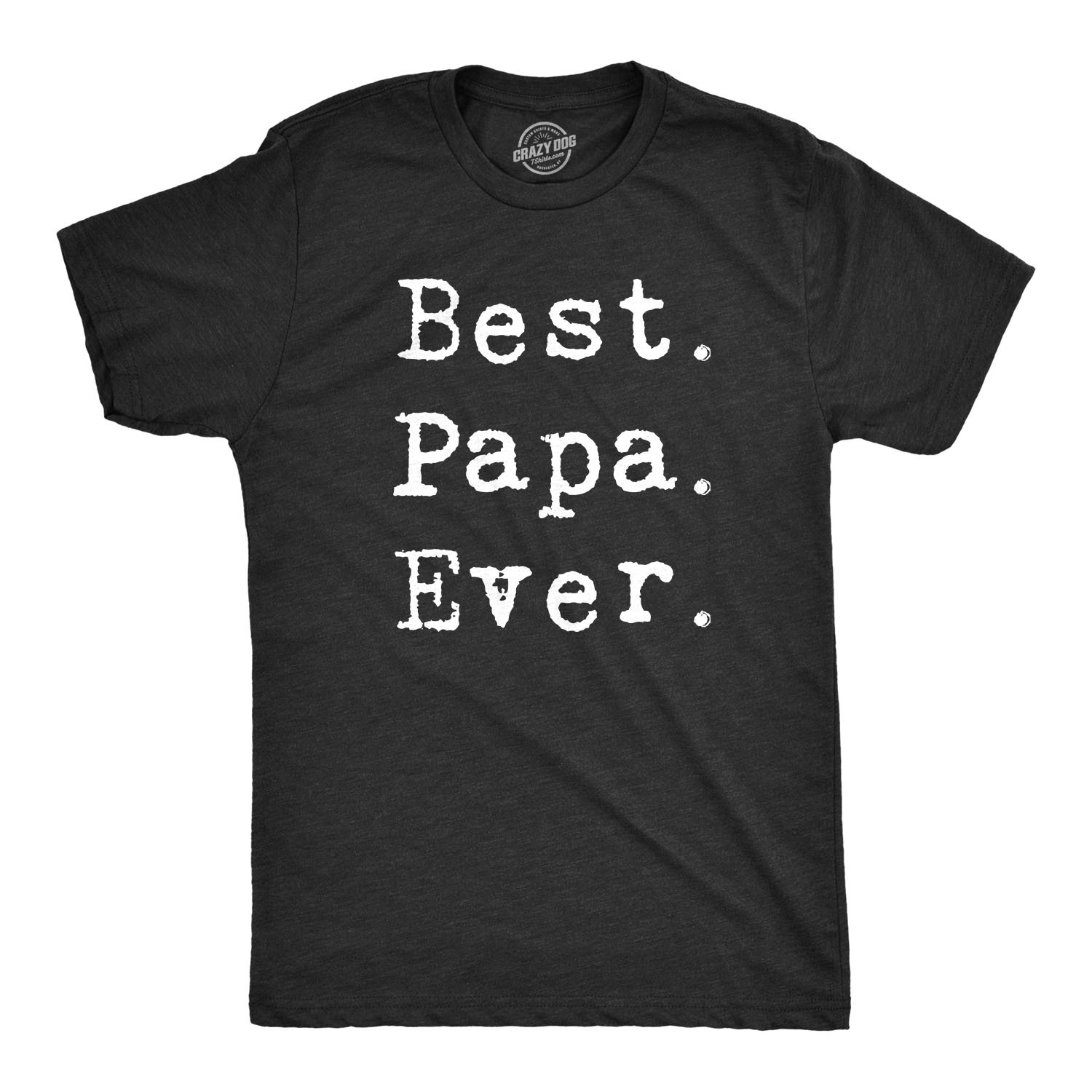 Mens Best Papa Ever T Shirt Funny Gift for Dad or Grandpa Fathers Day Tee gallery