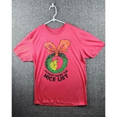 Grinch Almost Made The Nice List Graphic Tee Christmas Holiday Gift