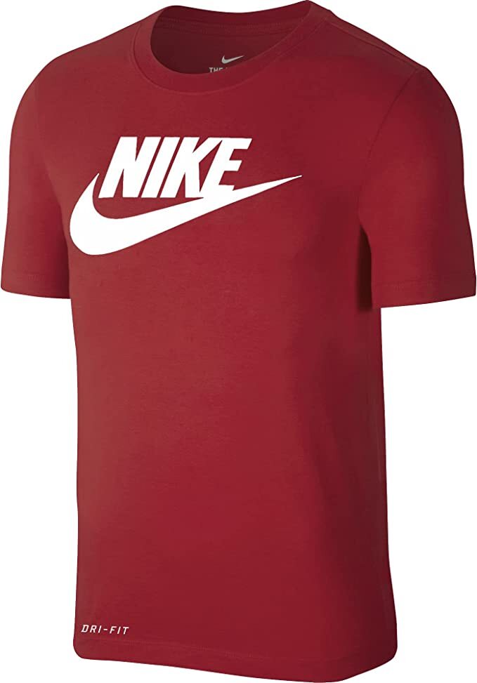 Nike Sportswear Men's Logo T-Shirt Crimson/White DR0812 677 X LARGE gallery