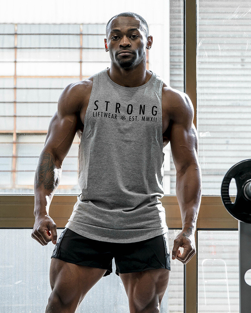Mens Tank Tops Gym Muscle Tee Fitness Workout Bodybuilding Shirt Sleeveless Vest gallery