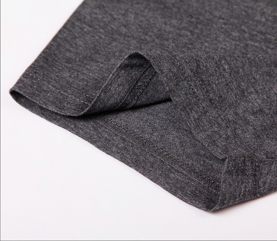 Slim Fit Men's T-Shirt Stretch Cotton Crew Neck Minimalist Design Basic Tee gallery