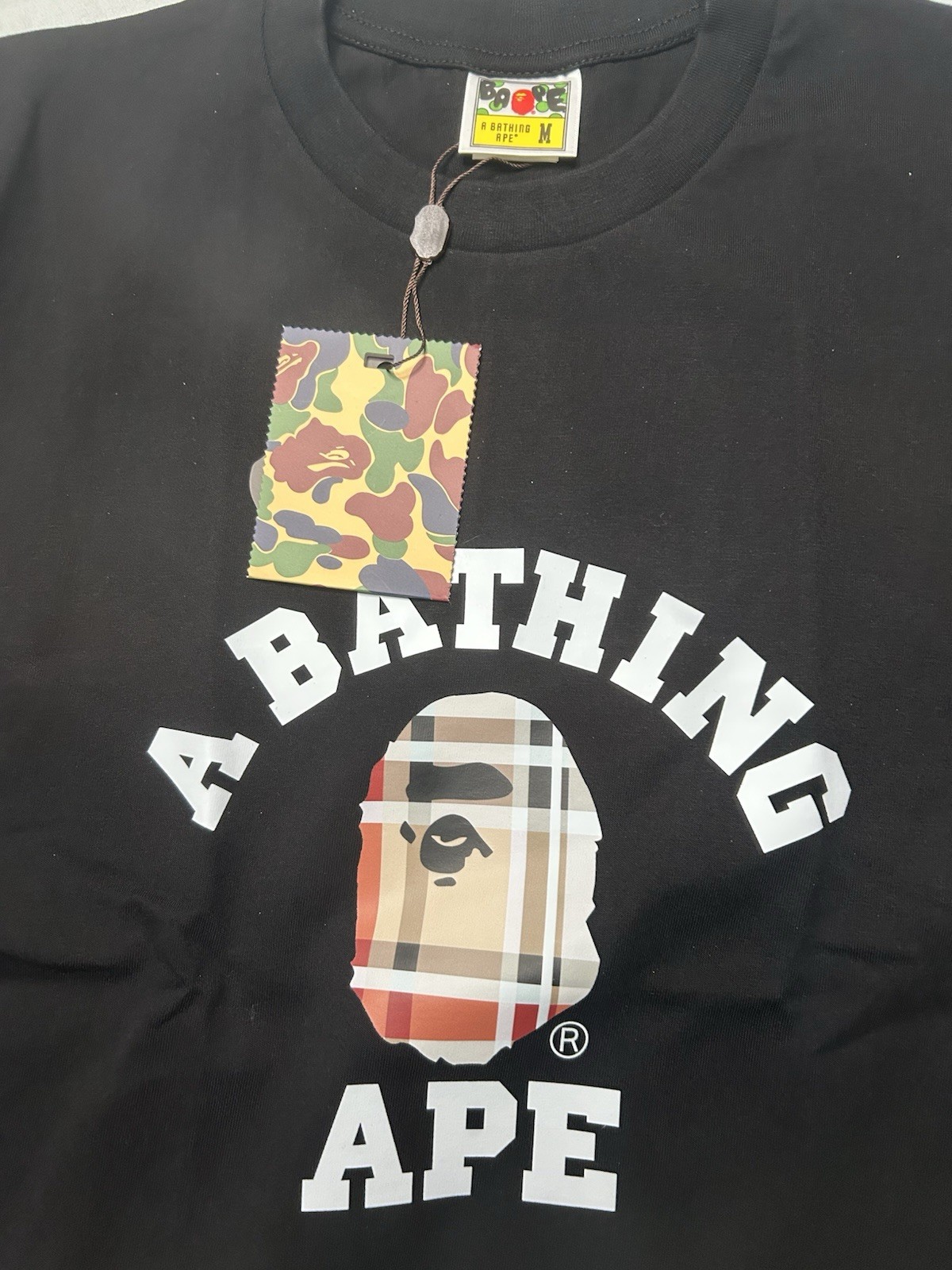 Black A Bathing Ape Bape Shirt Size M gallery