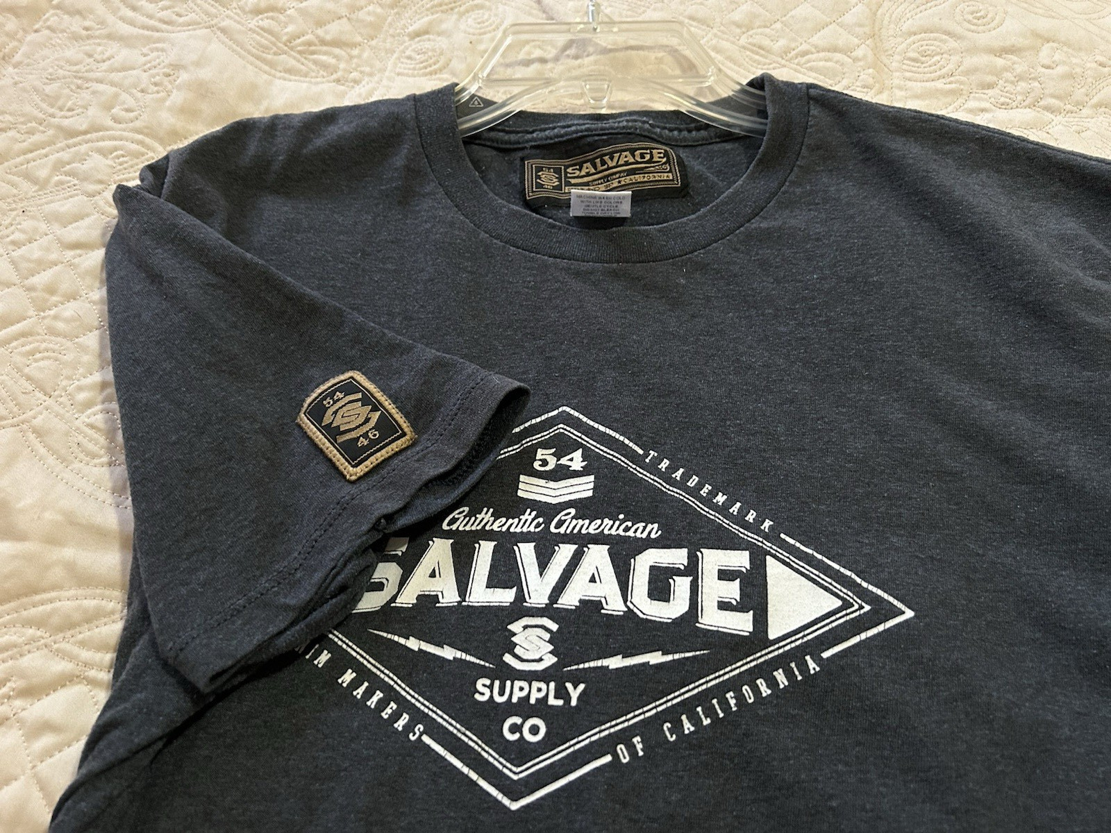 Salvage Supply Company T-Shirt M Summer vintage style Made in USA 100% cotton gallery