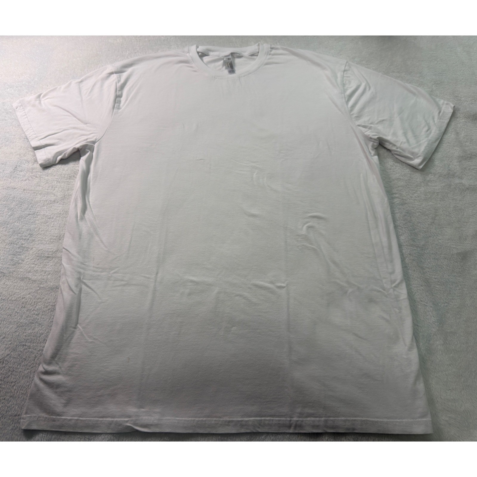 Royal Avalon Sun-Ray Bamboo Cotton Blend UPF 50+ White T-Shirt Mens XL gallery