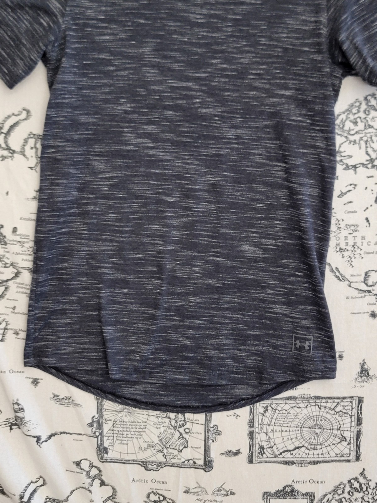 Under Armour MRF POPS PAC 12 TWENTY YEARS Short Sleeve Hooded Shirt Men's M gallery