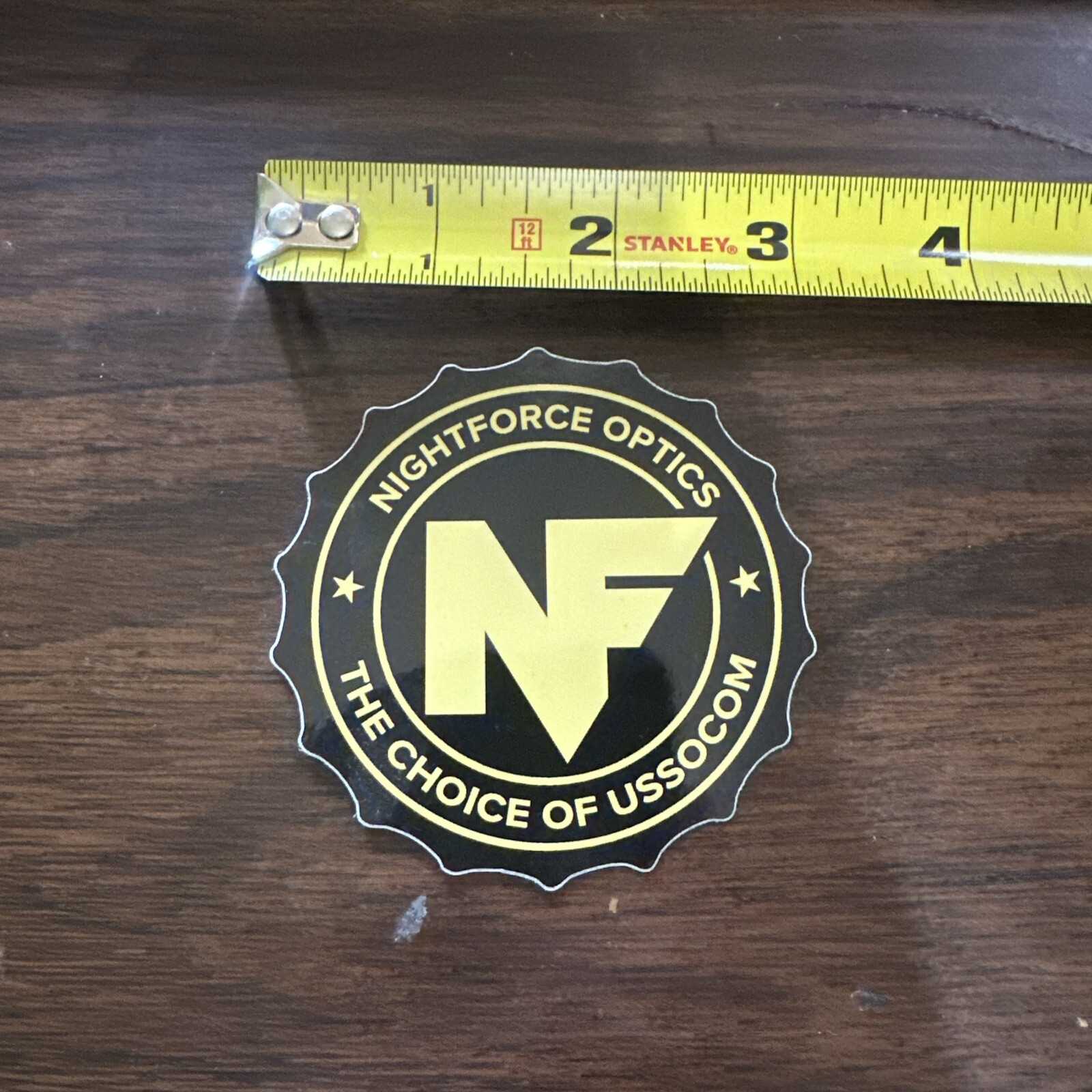 NIGHTFORCE Optics Sticker Decal SHOT Show. The Choice Of USSOCOM