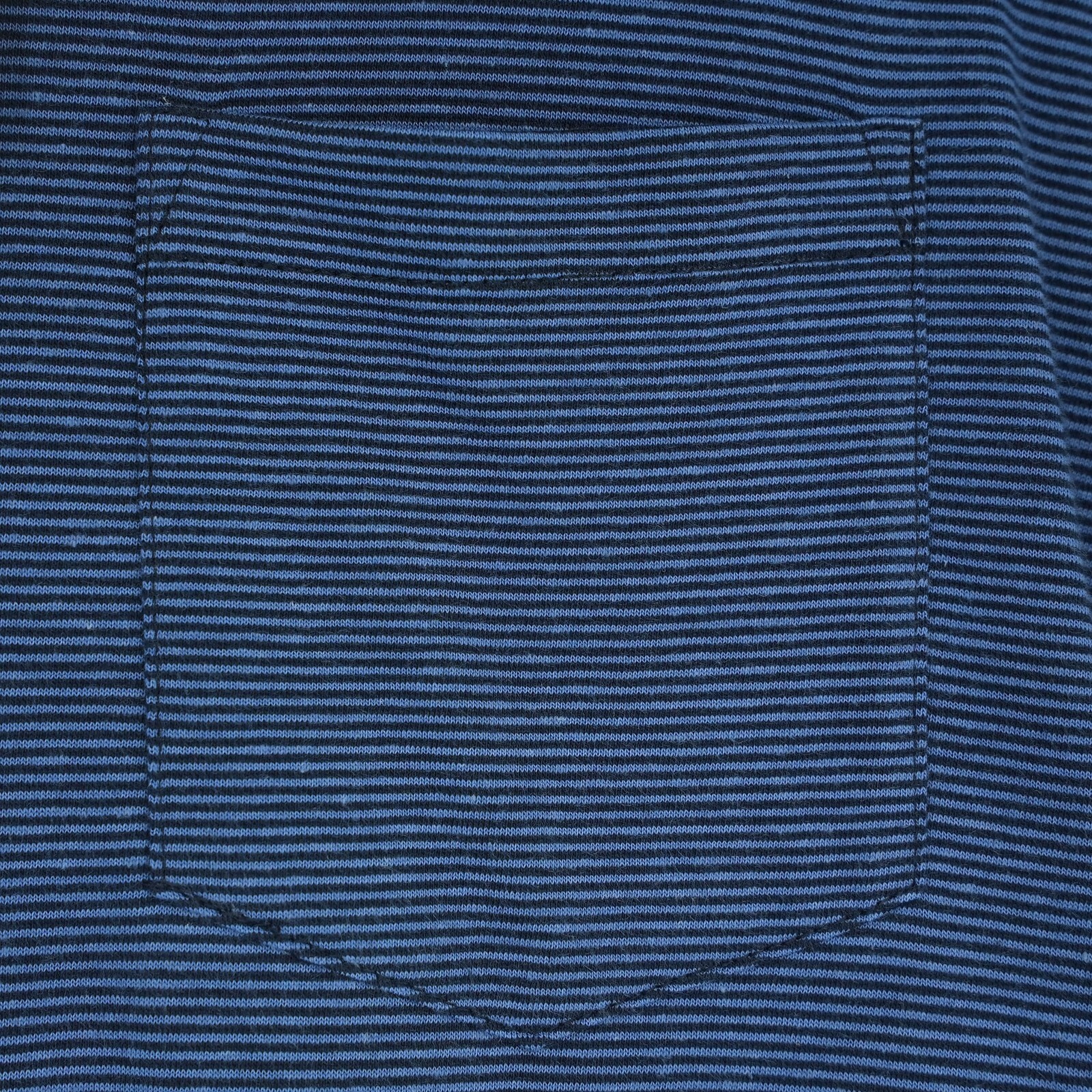 Perry Ellis Men's Short-Sleeve Shirt XL Blue Black Striped Pocket NWT gallery