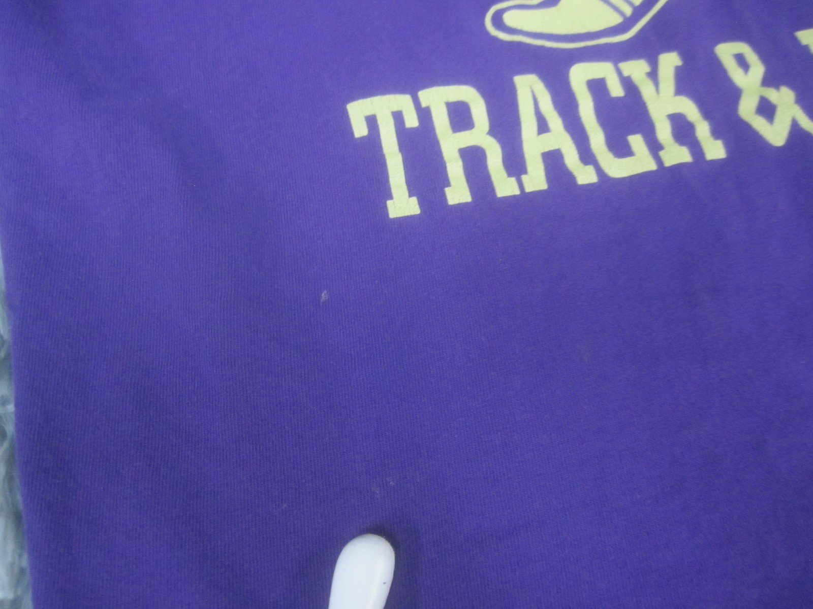 Washington Track & Field Shirt Mens Large Purple New Agenda Running Graphic Tee gallery