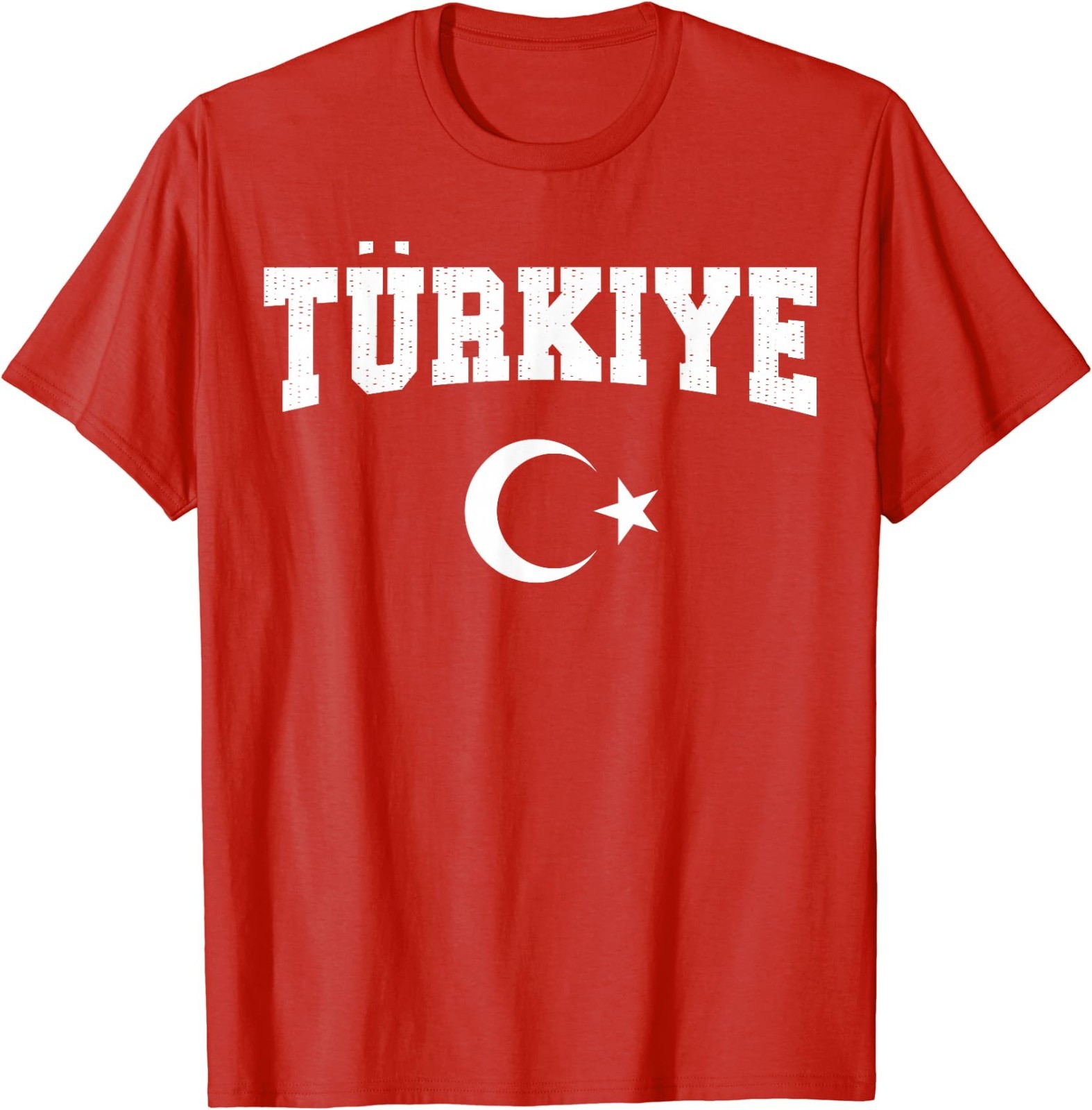 Turkiye National Flag Turkish Men Women Vintage Red T-Shirt gallery