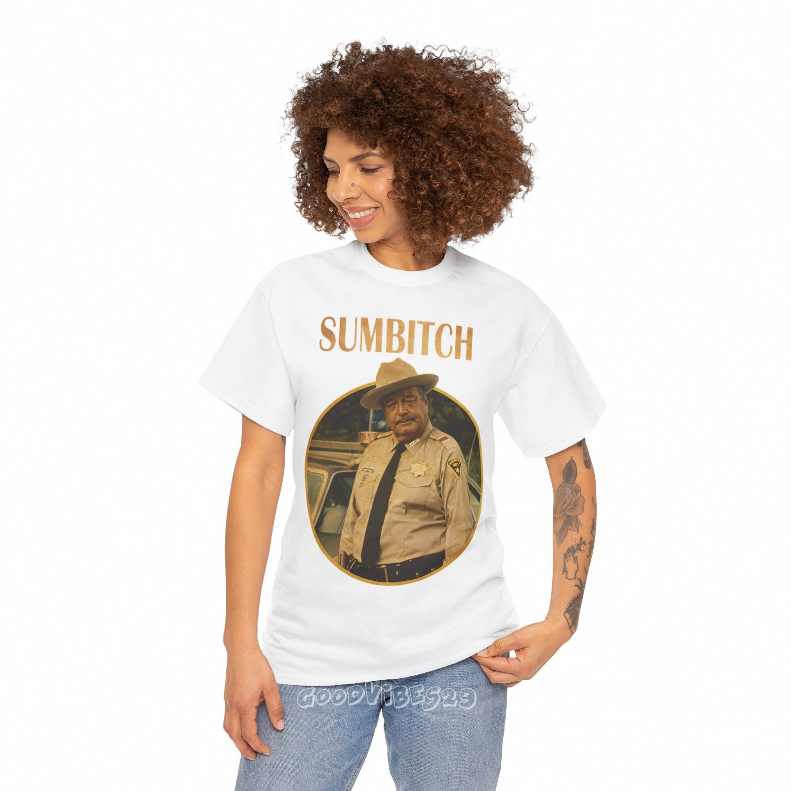 Sumbitch Smokey And The Bandit Funny 90s Vintage Look S-5XL Tee Men Women Unisex gallery