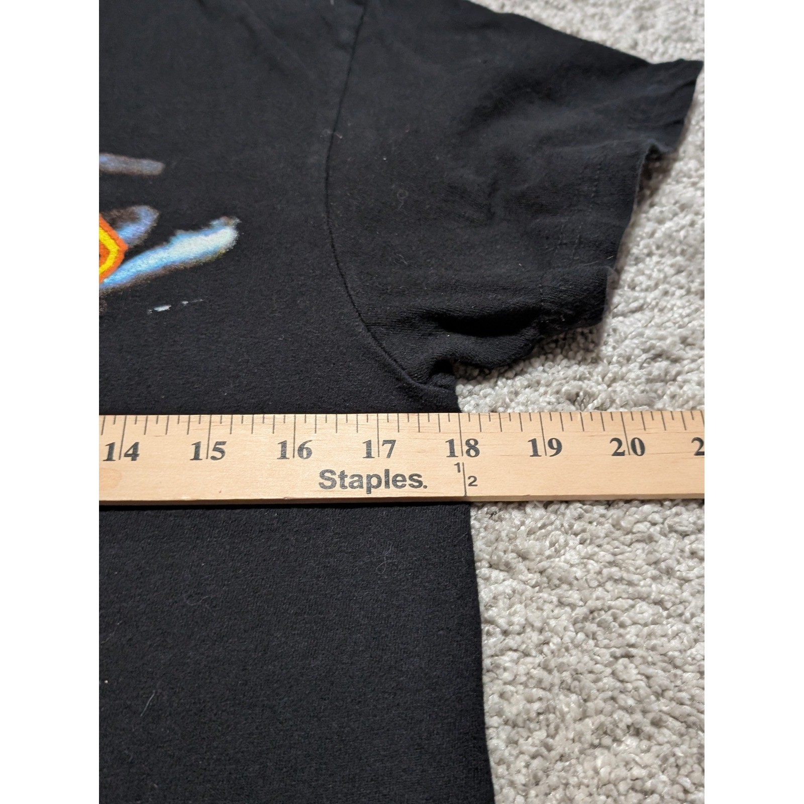 Def Leppard Pyromania Graphic T-Shirt Medium Black Rock Band Tee Short Sleeve gallery