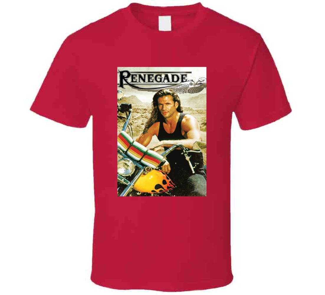 Renegade Tv Show Tee Cool 90s Television Series Fan T Shirt gallery