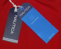 Nautica Men’s Active Stretch Performance T-Shirts Naut Red L New