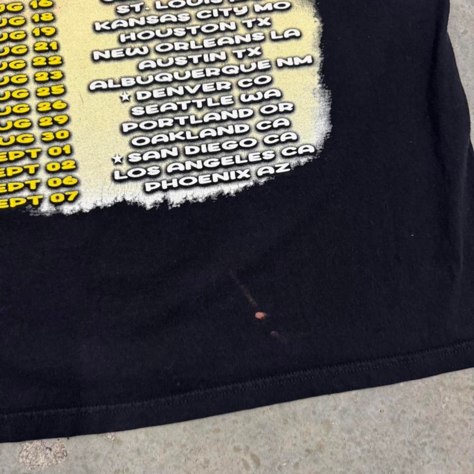 2023 Lil Durk T-shirt Almost Healed Tour Chicago OTF Drill Rap Black Mens XXL gallery