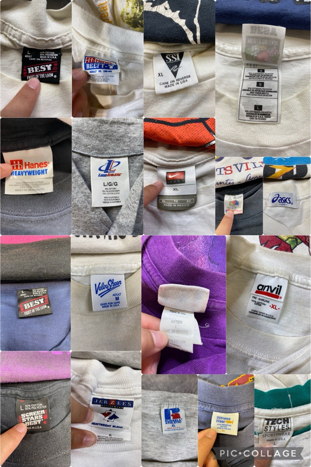 Vintage Graphic shirts Lot Of 20 Promo Funny Cartoons Sport Destinations Mix Szs gallery