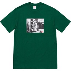 Supreme Mike Kelley Hiding From Indians Tee Black Orange Green F/W 18