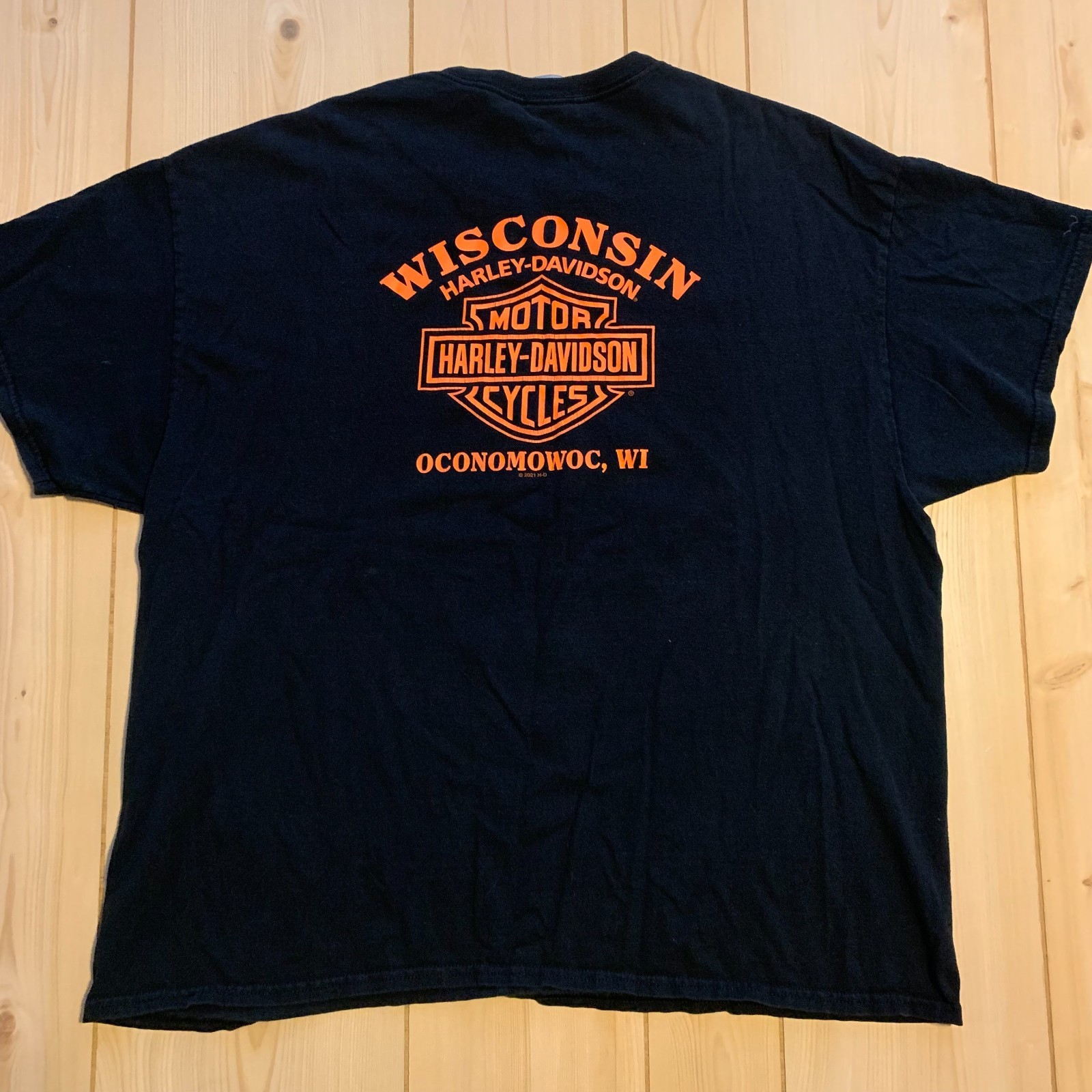 Harley-Davidson Hometown Rally Milwaukee WI Wisconsin 2021 Biker T-Shirt 2XL gallery