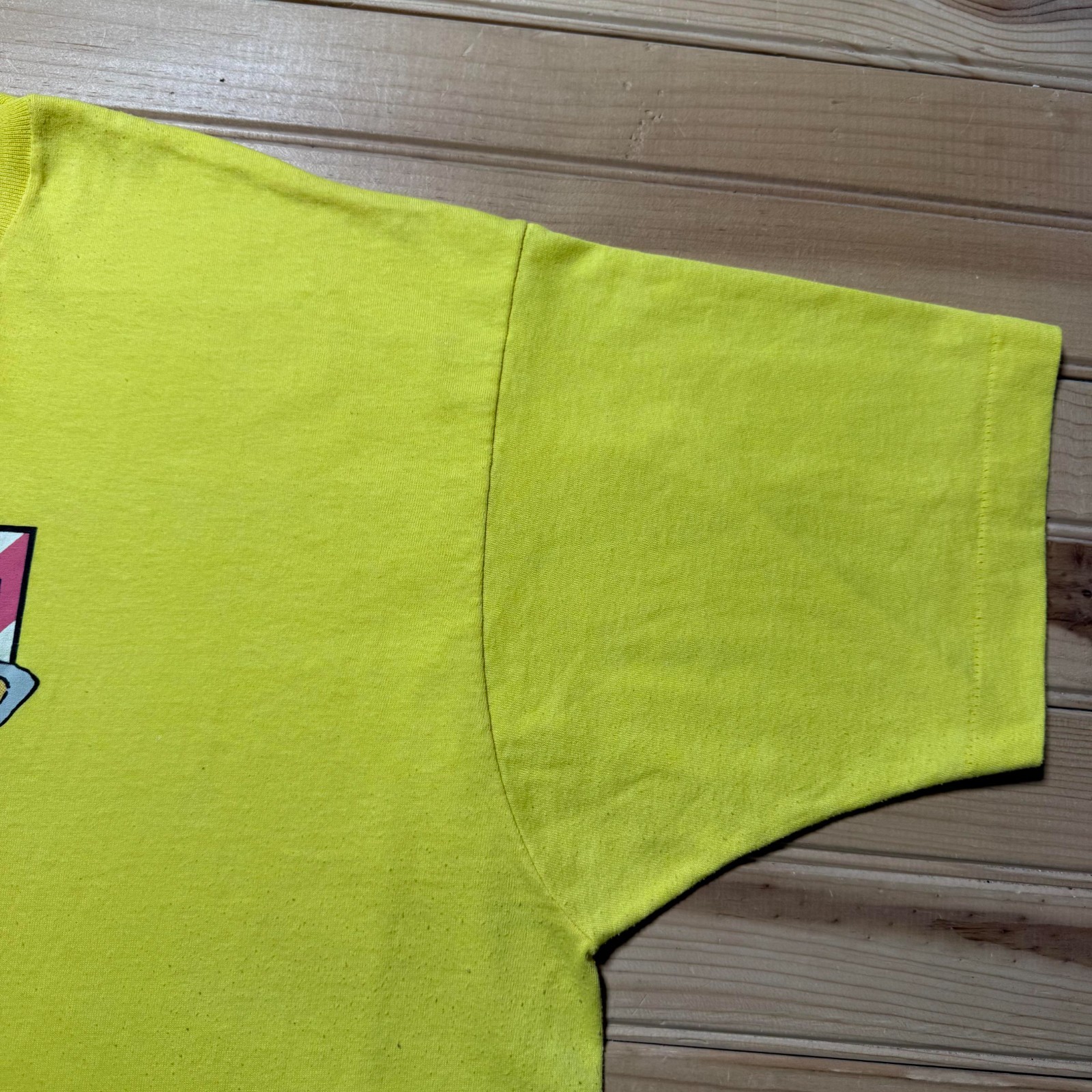 Vintage 80s 1989 Caution Bunny Wide Mood Swings Cartoon Funny Shirt USA Size XL gallery
