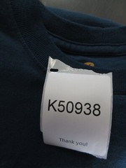 Carhartt Shirt Men Medium Blue Pullover T Tee Original Fit Work Wear Outdoor
