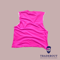 H.E.Arts Barbie Boy custom print mens berry pink cotton jersey crop top T-shirt