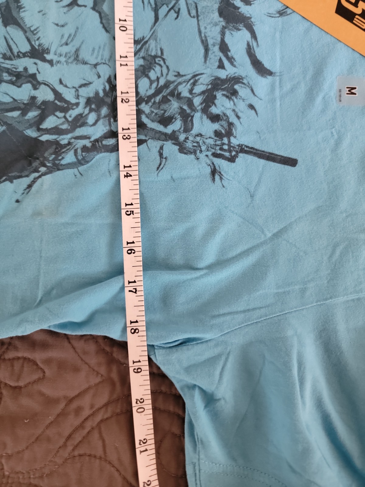 Uniqlo Metal Gear Solid Sons Of Liberty METAL GEAR 25th Anniversary sz M T-Shirt gallery