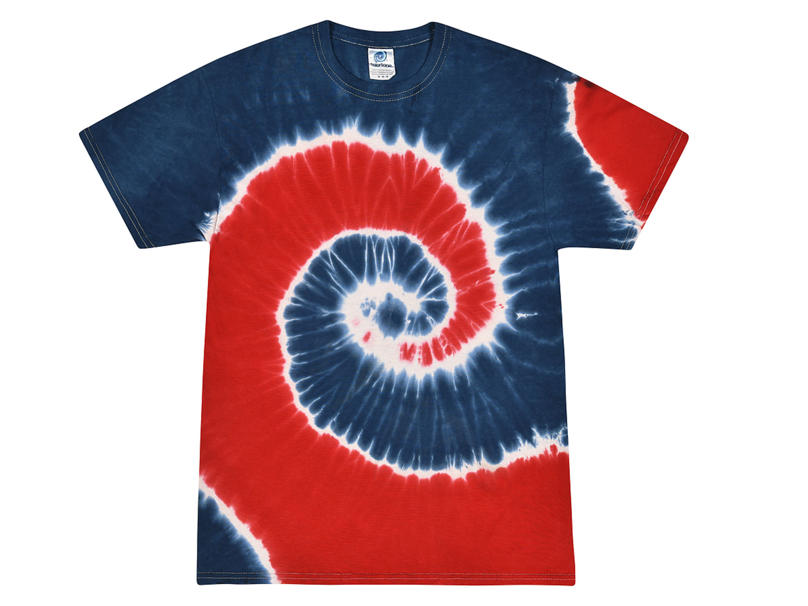 Pick a Patriotic Tie Dye T-Shirts Adult & Kids Sizes Cotton Colortone gallery