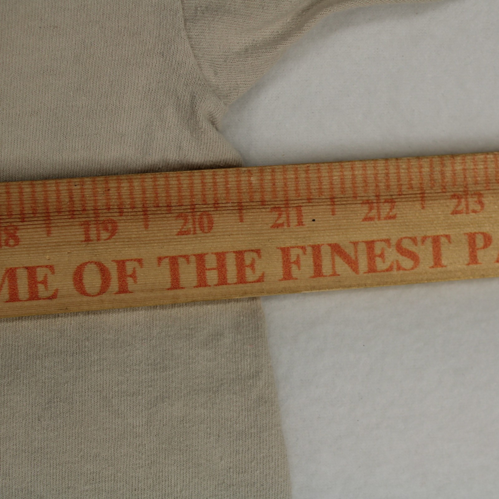 QUINTIN CO Los Angeles DERAIL THE RAIL Beige Graphic T-SHIRT Men's L gallery