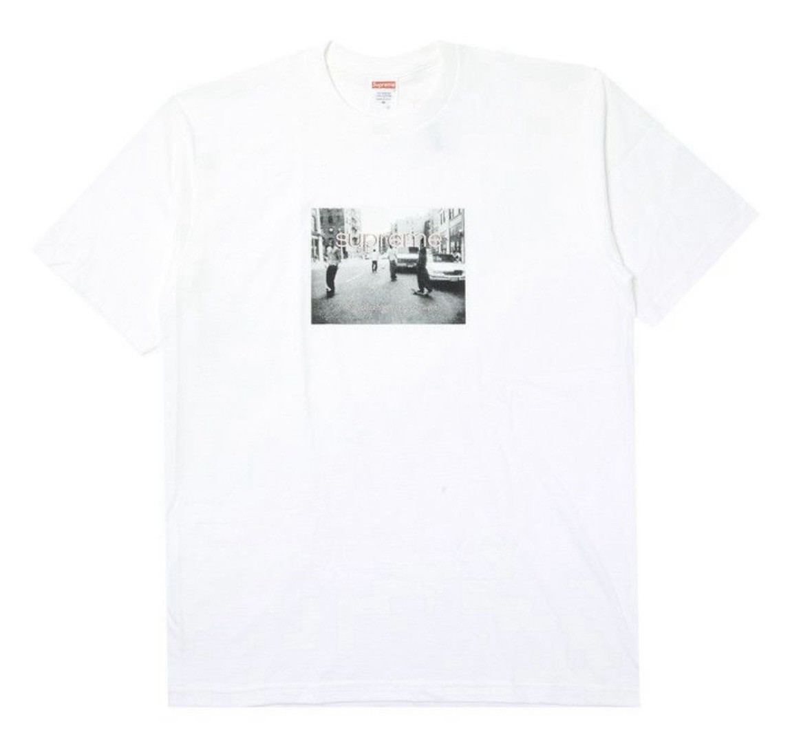 Supreme Crew 96 Tee White' (Clip Tee) Size Small SS24 Authentic Brand New Sealed gallery