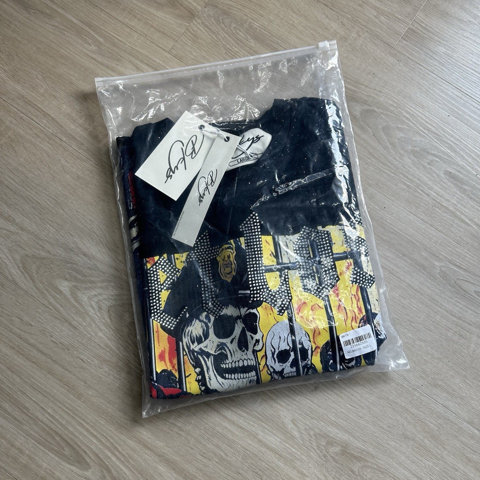 BKYS Get Lost F-Terry Cropped T-shirt Size L gallery