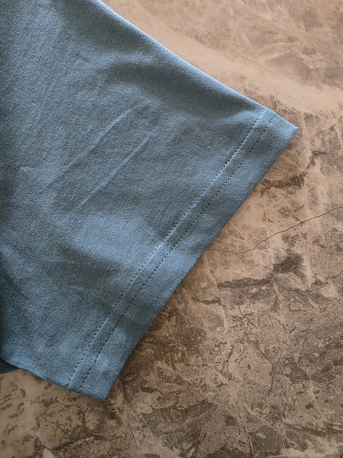 M&S Regular Fit Pure Cotton Crew Neck T-Shirt ~ LONG LENGTH ~ 2 PACK ~ Size L gallery