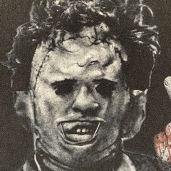 Texas Chainsaw Massacre Middle Finger Men’s Large Fade Black T-Shirt Leatherface
