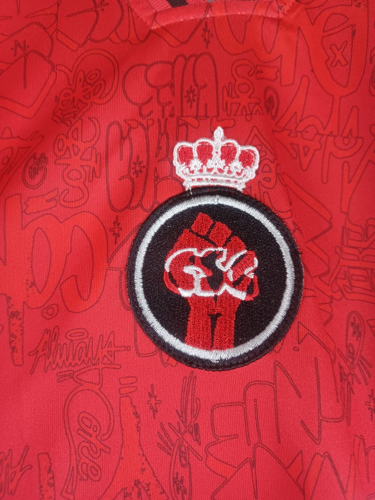 Rare Crenshaw Skate Club X Coca Cola Graffiti Soccer Jersey Adult Size Medium gallery