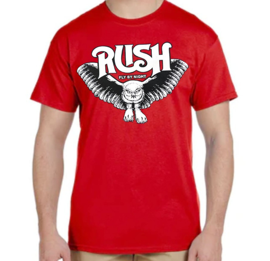 Rush Fly By Night Rock Band Men's T Shirt (Multiple Colors) gallery