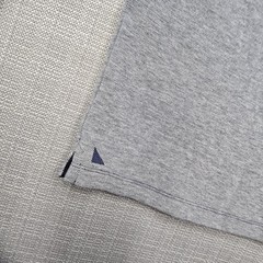 UNTUCKit Shirt Mens Medium Blue Long Sleeve Cascudo Henley Herringbone Knit