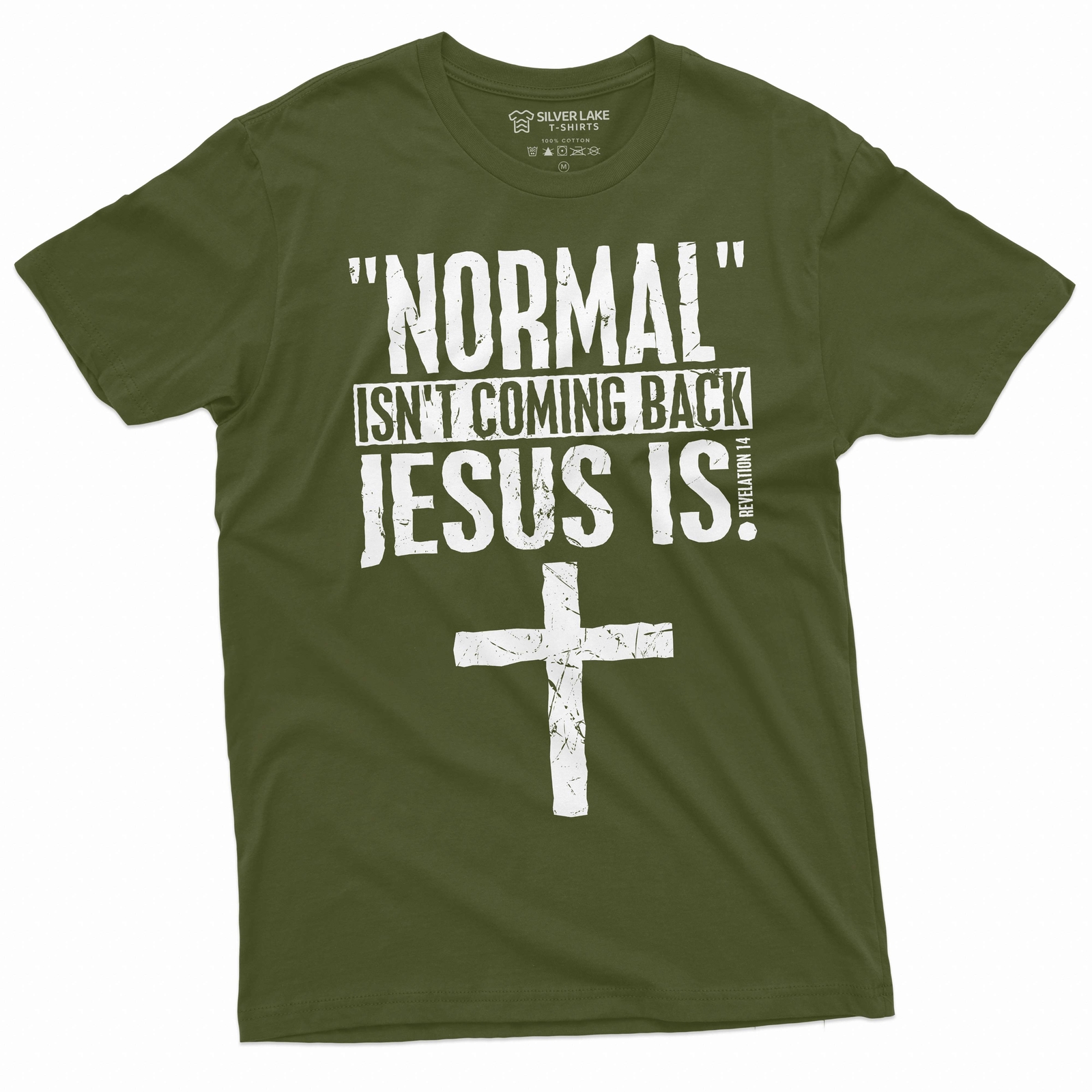 Normal is not coming back Jesus is T-shirt Christian Jesus Christ Gift tee gallery
