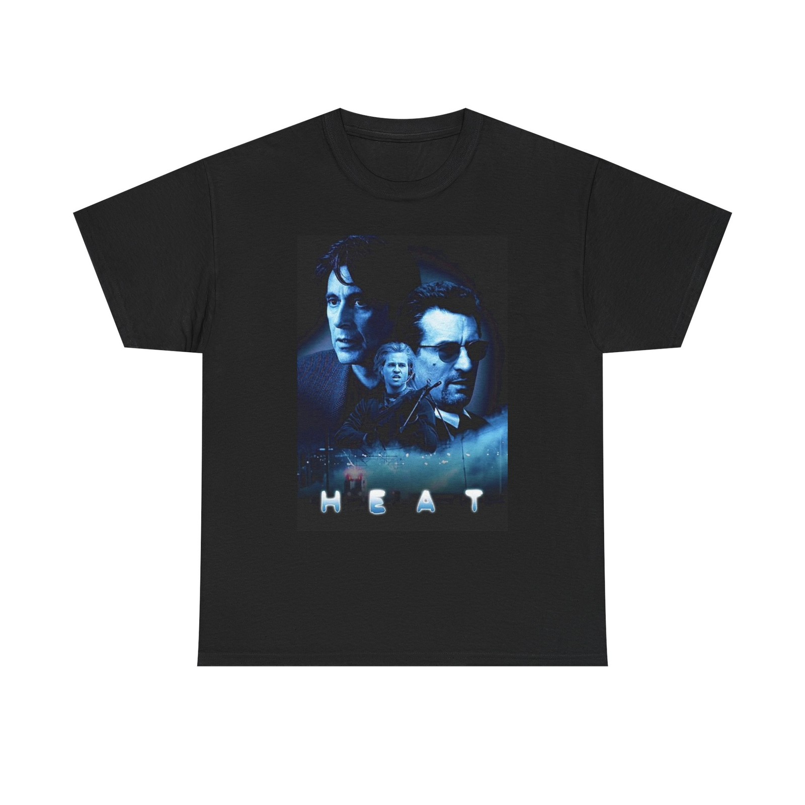 Heat Movie Graphic T Shirt Vintage Retro Poster 90s Unisex Heavy Cotton Tee gallery