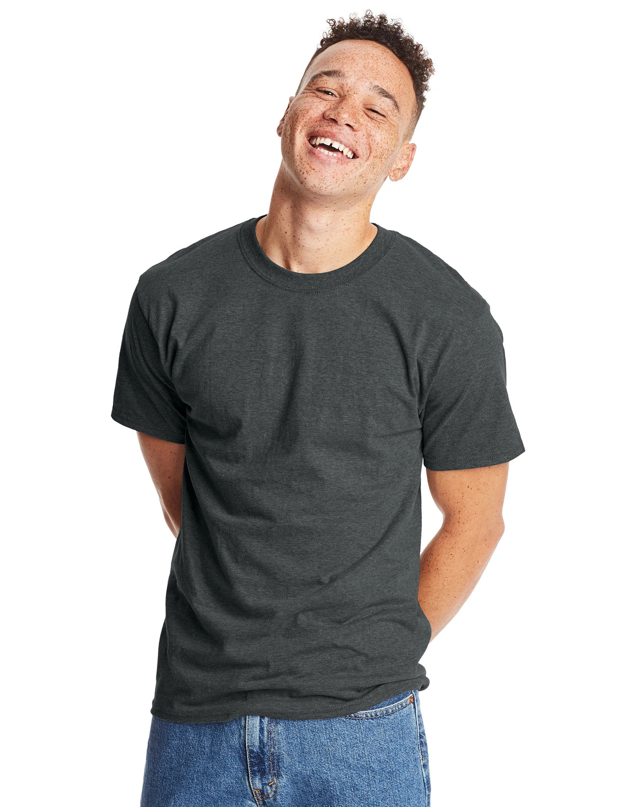 Hanes Beefy-T Unisex Heavyweight Cotton T-Shirt (Big & Tall Sizes Available) gallery